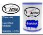 Preview: Chevrolet, Luxo Blue Metallic, WA933L / GTS: 500ml Lackdose, von ATW Autoteile West.